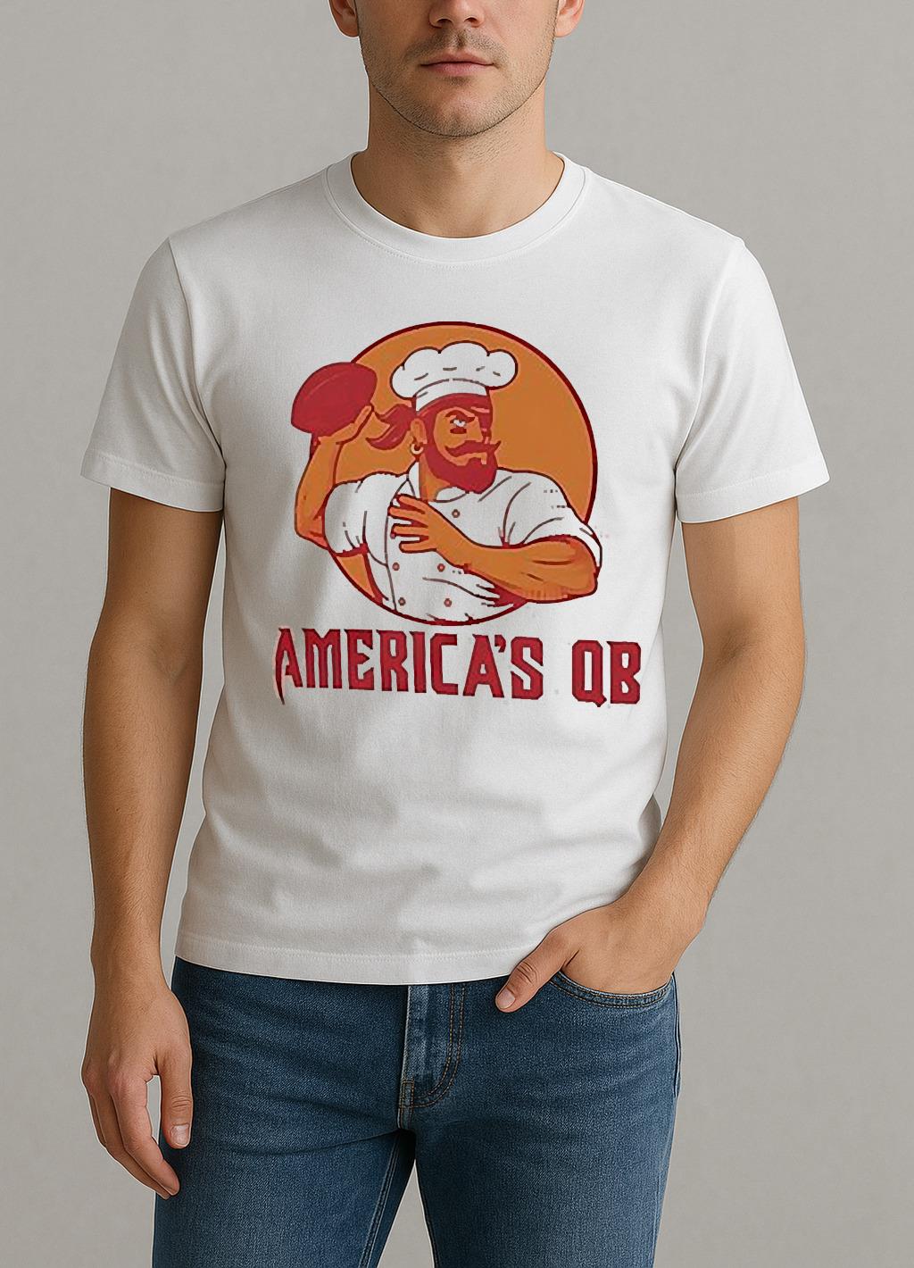 Baker Mayfield Tampa Bay Buccaneers Americas Qb Shirt by Bino Shirt – Custom Graphic T-Shirt