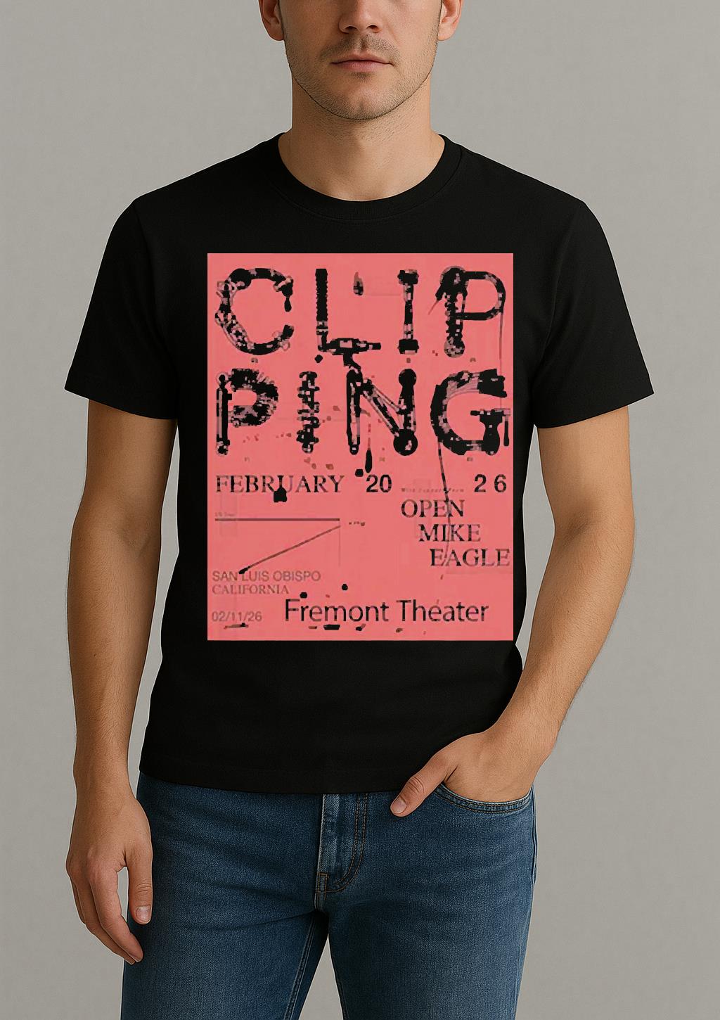 Clipping Open Mike Eagle February 2026 Tour Usa Premium Shirt by Bino Shirt – Custom Graphic T-Shirt