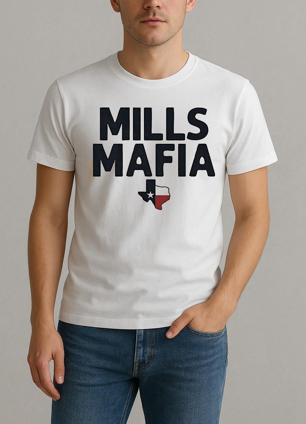 Davis Mills Mafia Houston Texans Map Shirt by Bino Shirt – Custom Graphic T-Shirt