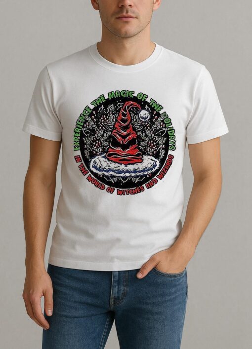 Experience The Magic Of The Holidays In The World Of Witches And Wizards Christmas Shirt