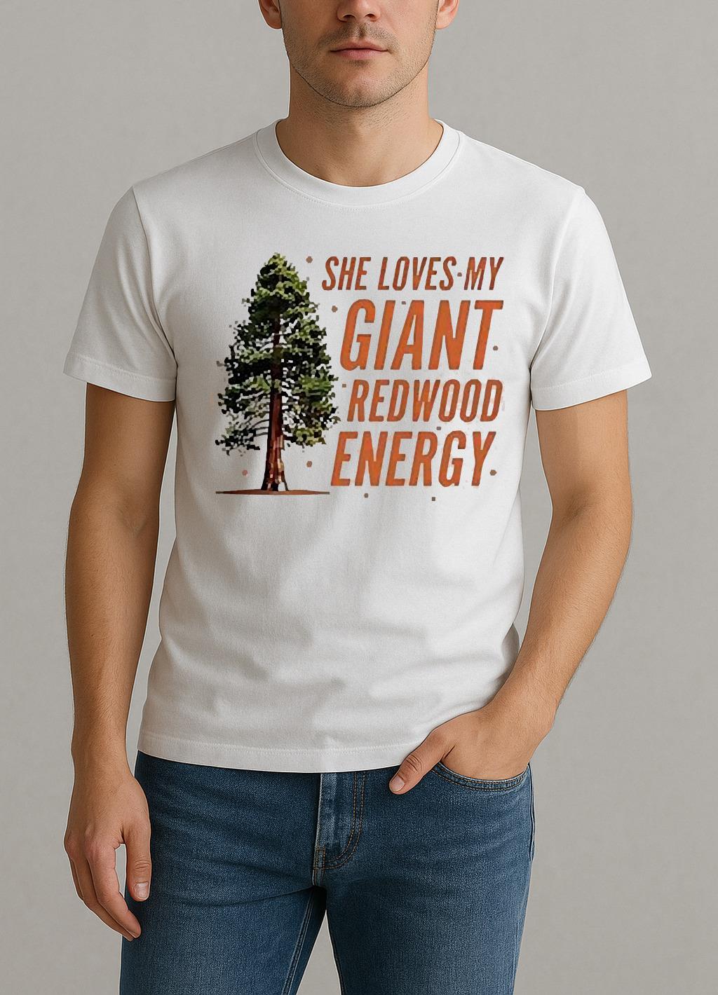 He Loves My Showgirl Style She Loves My Redwood Christmas Tree Shirt by Bino Shirt – Custom Graphic T-Shirt