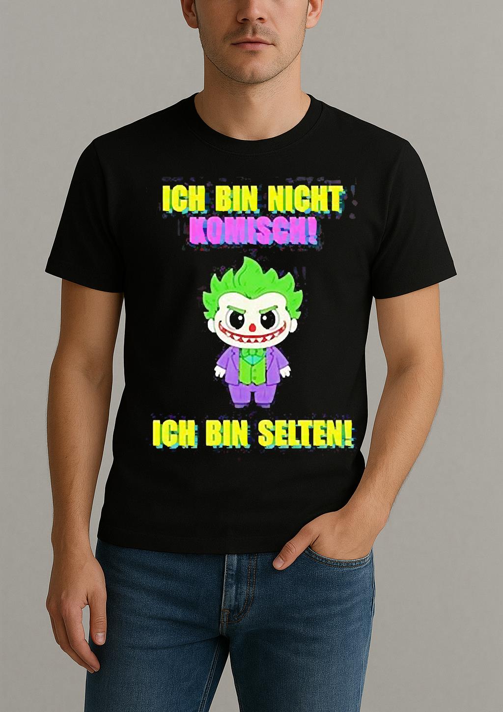 Jokerbubu Labubu Ich Bin Night Komisch Ich Bin Selten Shirt by Bino Shirt – Custom Graphic T-Shirt