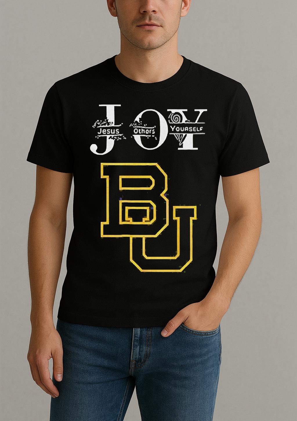 Joy Baylor Mens Basketball Jesus Others Yourself 2025 Shirt by Bino Shirt – Custom Graphic T-Shirt