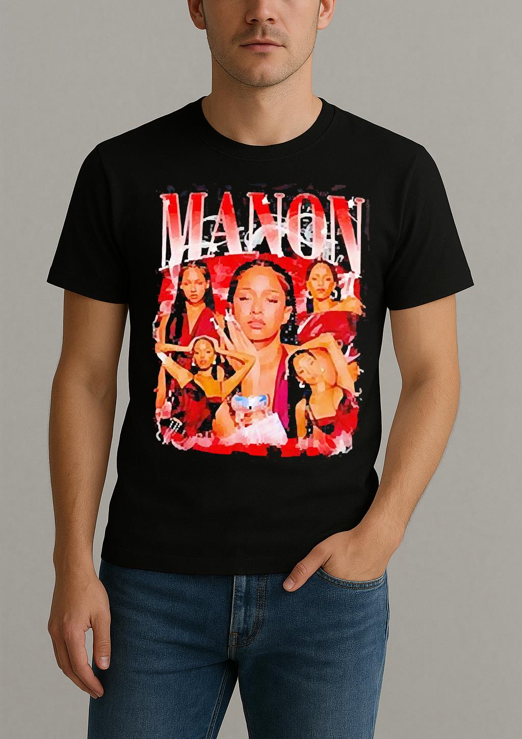 Manon Katseye Graphic T Shirt by Bino Shirt – Custom Graphic T-Shirt