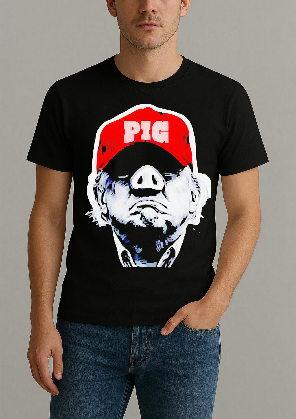 Official Donald Trump Pig Donnie The Liar In Chief Exposed Funny Meme Shirt by Bino Shirt – Custom Graphic T-Shirt