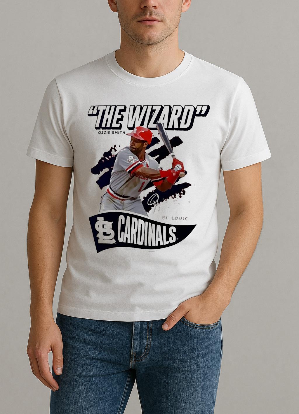 Ozzie Smith The Wizard St Premium Shirt by Bino Shirt – Custom Graphic T-Shirt