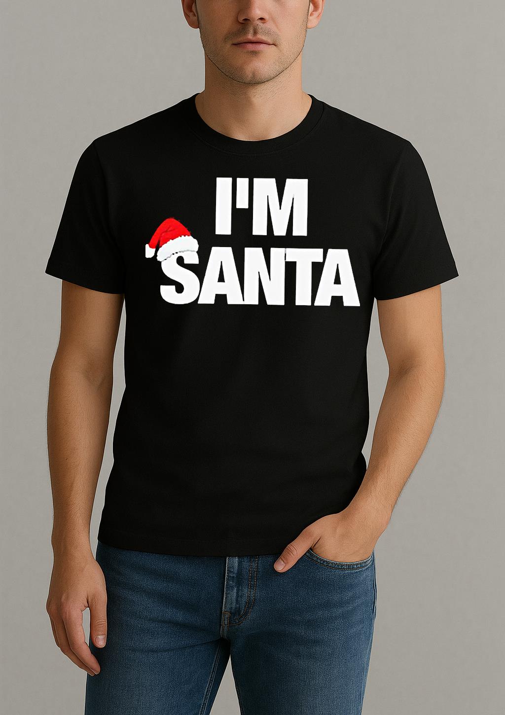 Premium Im Santa T Shirts Sweater Hoodie by Bino Shirt – Custom Graphic T-Shirt
