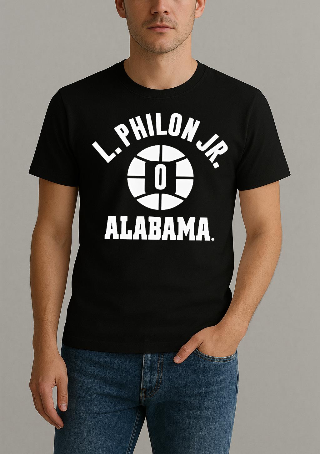 Premium Labaron Philon Jr Alabama Crimson Tide Nba Name Number Ball T Shirts Sweater Hoodie by Bino Shirt – Custom Graphic T-Shirt