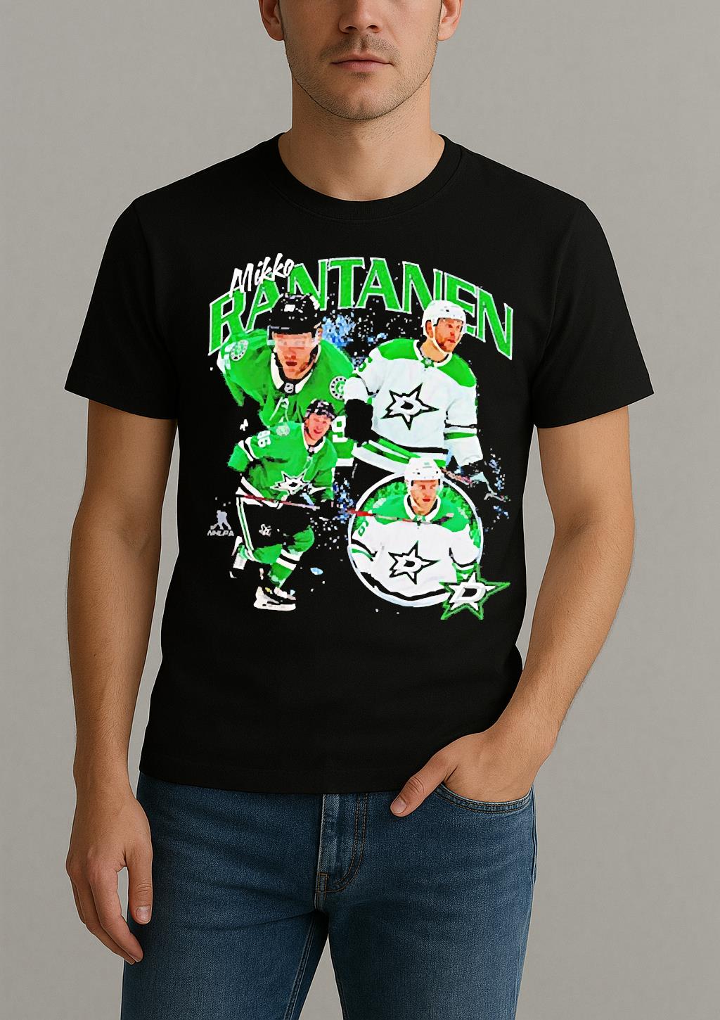 Premium Mikko Rantanen Dallas Stars Nhl Player Collage T Shirts Sweater Hoodie by Bino Shirt – Custom Graphic T-Shirt