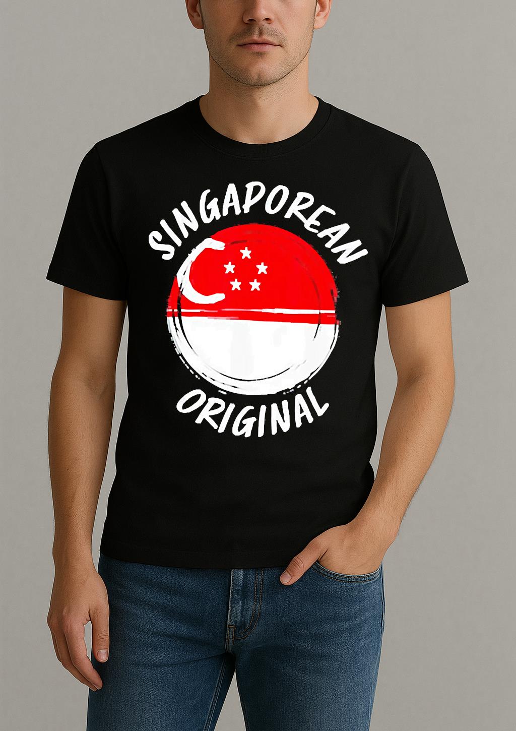 Premium Singaporean T Shirts Sweater Hoodie by Bino Shirt – Custom Graphic T-Shirt