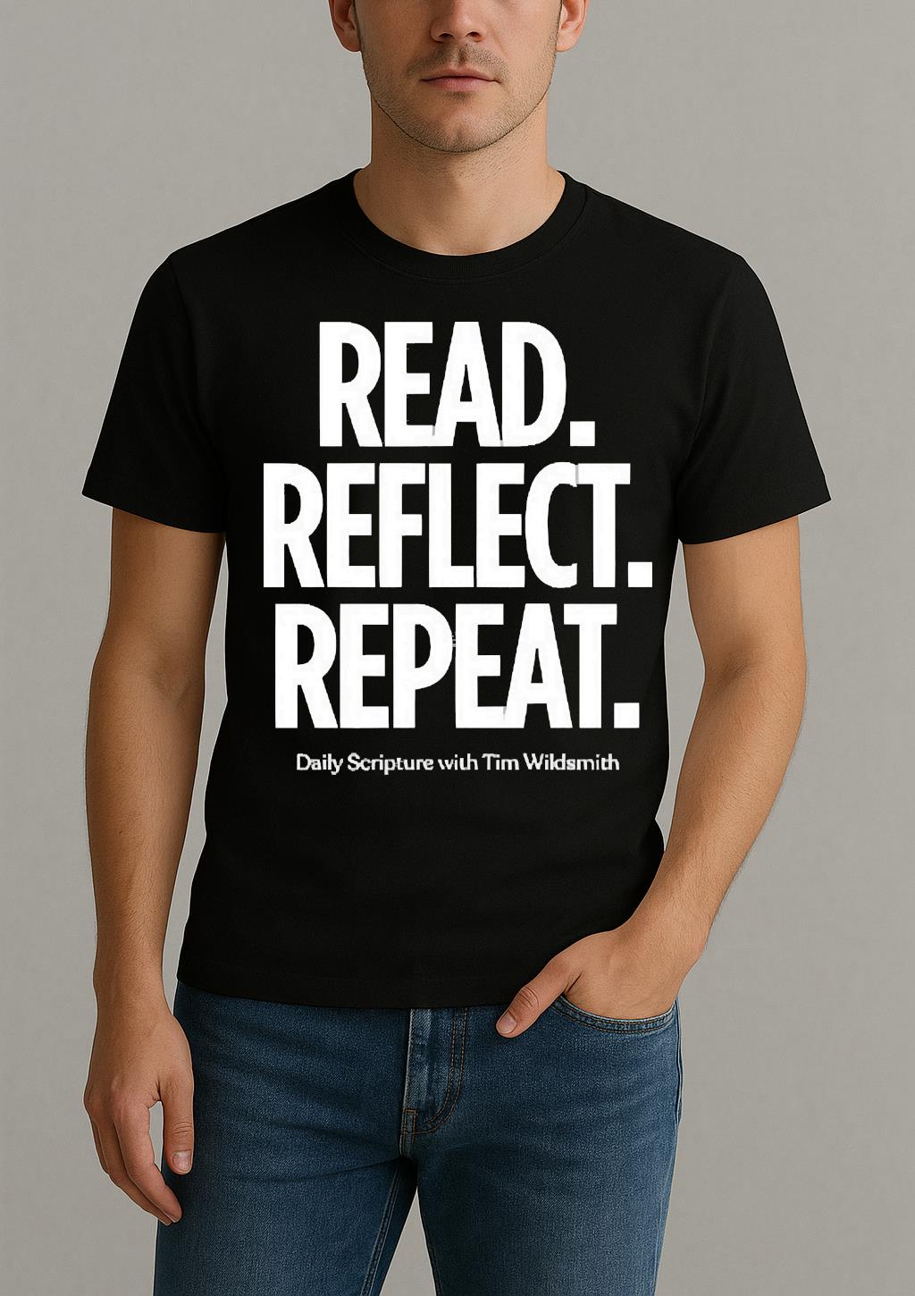 Read Reflect Repeat Daily Scripture With Tim Wildsmith Premium Shirt by Bino Shirt – Custom Graphic T-Shirt