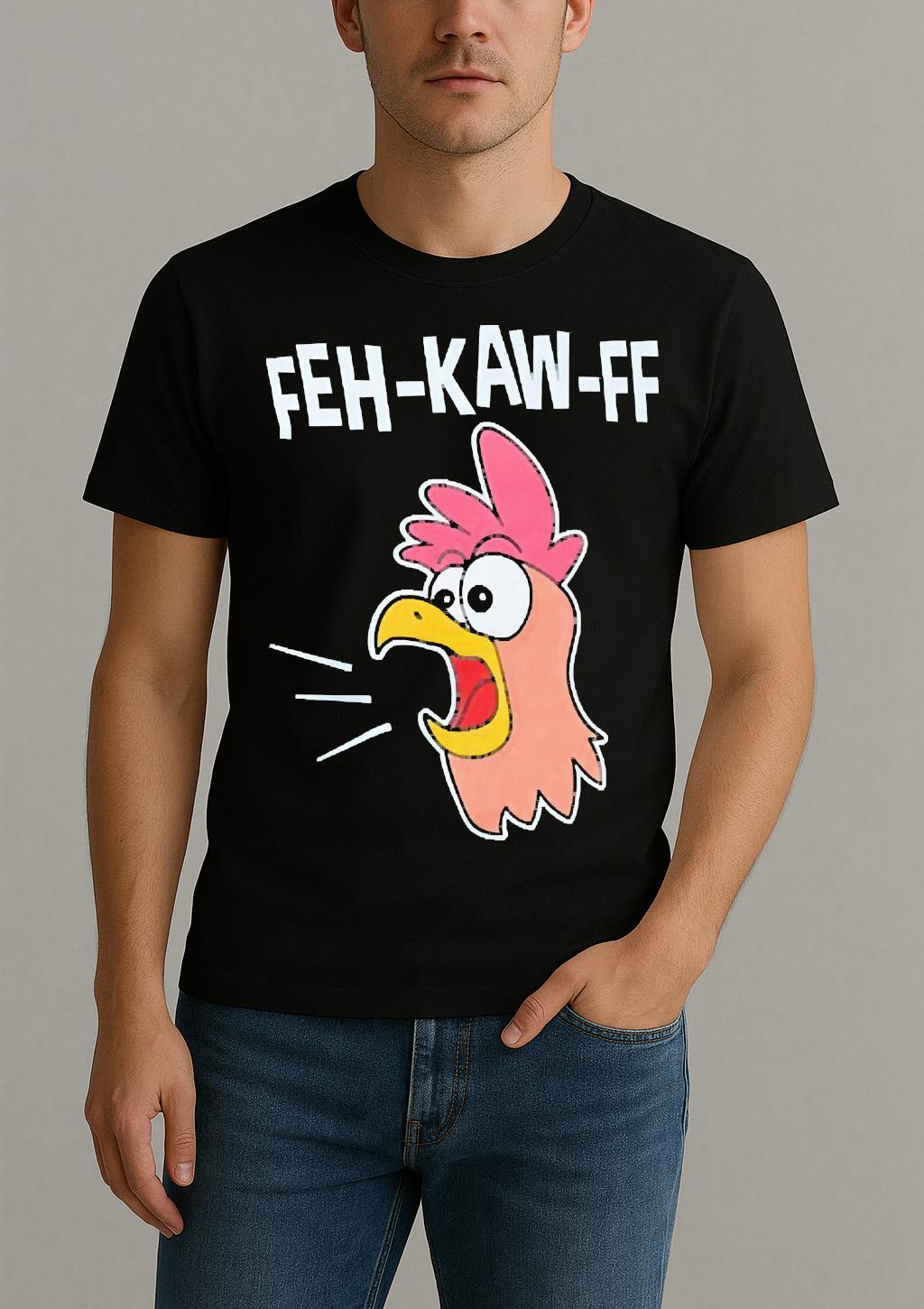 Rooster Feh Kaw Ff Premium Shirt by Bino Shirt – Custom Graphic T-Shirt