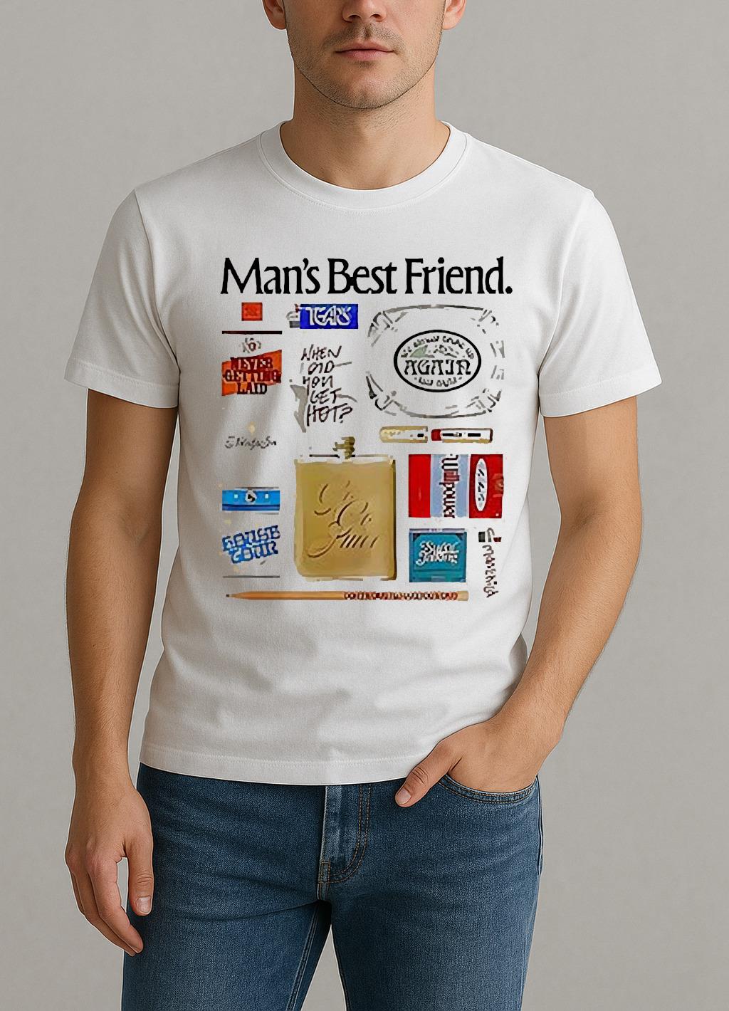 Sabrina Carpenter Mans Best Friend Short N Sweet Tour Shirt by Bino Shirt – Custom Graphic T-Shirt