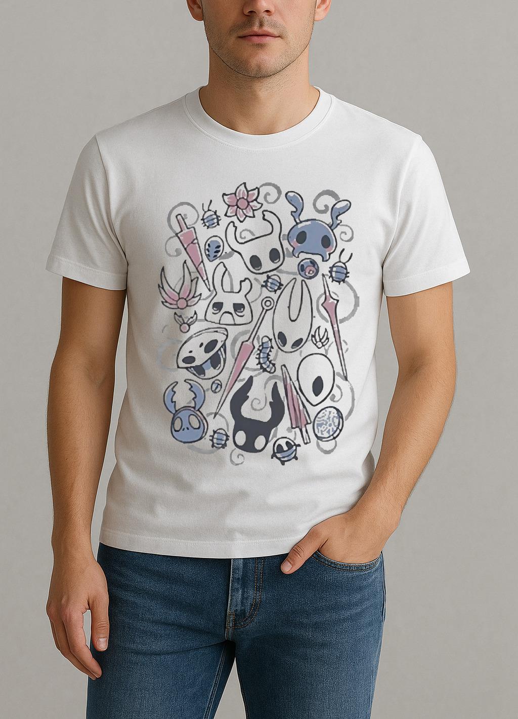 Silent Protagonist Hollow Knight Premium Shirt by Bino Shirt – Custom Graphic T-Shirt