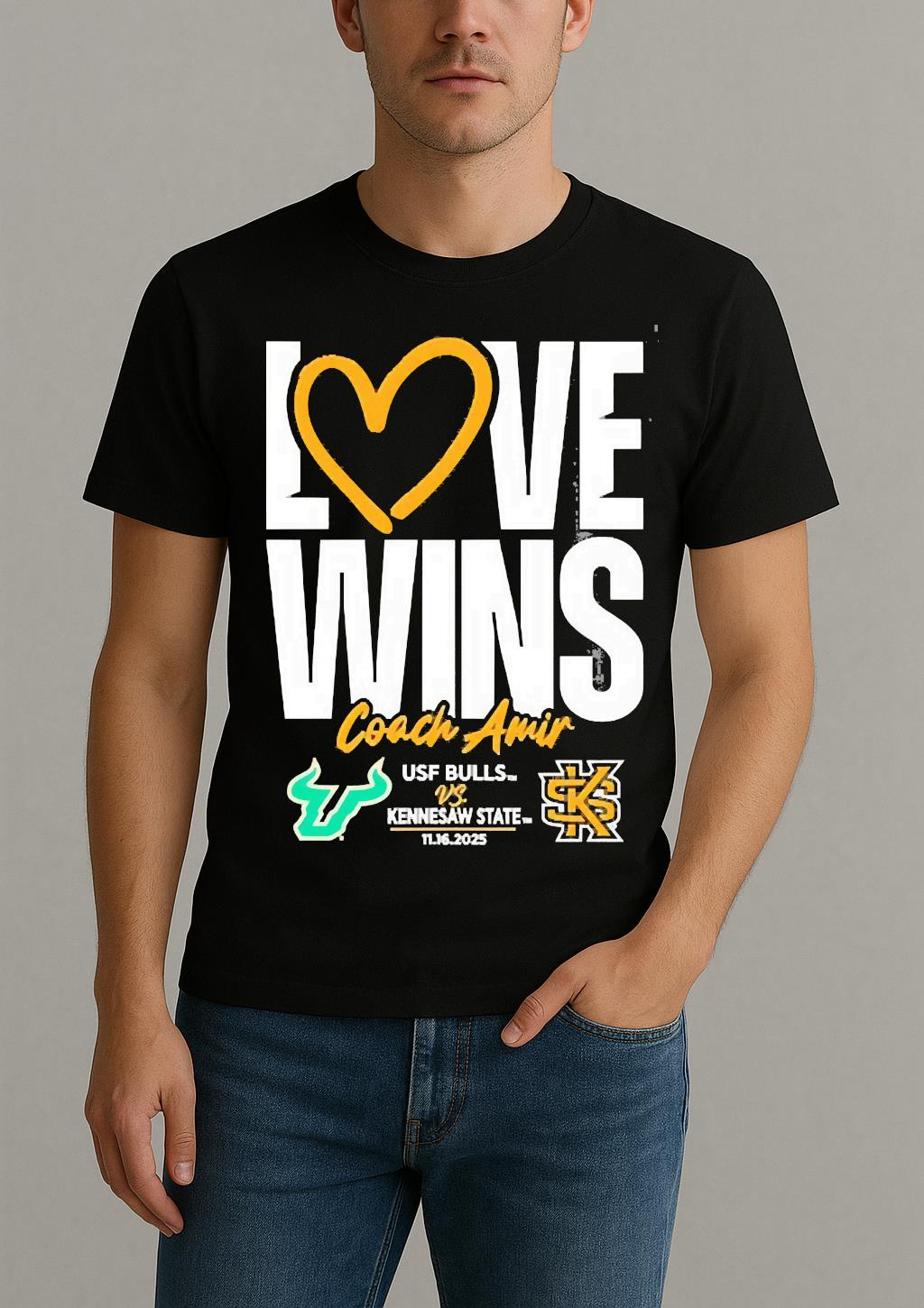 South Florida Bulls Vs Premium Shirt by Bino Shirt – Custom Graphic T-Shirt