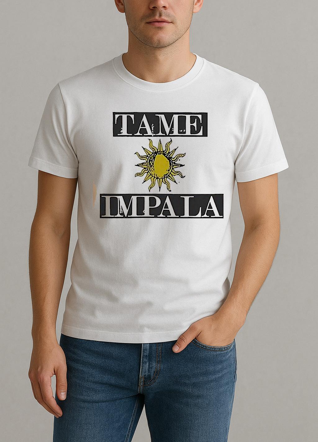 Tame Impala Deadbeat Tour Run From The Sun Shirt by Bino Shirt – Custom Graphic T-Shirt