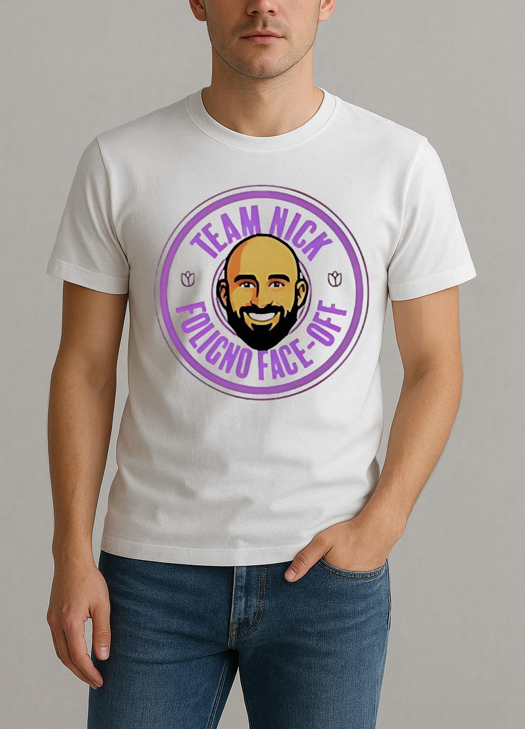 Team Nick Foligno Face Off Premium Shirt by Bino Shirt – Custom Graphic T-Shirt
