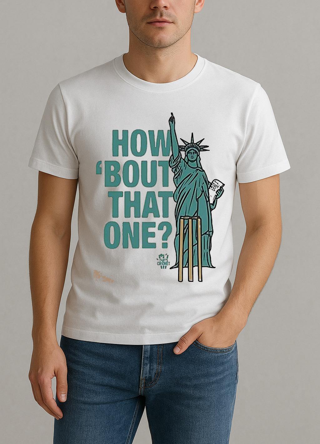 Thats Cricket How Bout That One Nyc Shirt by Bino Shirt – Custom Graphic T-Shirt
