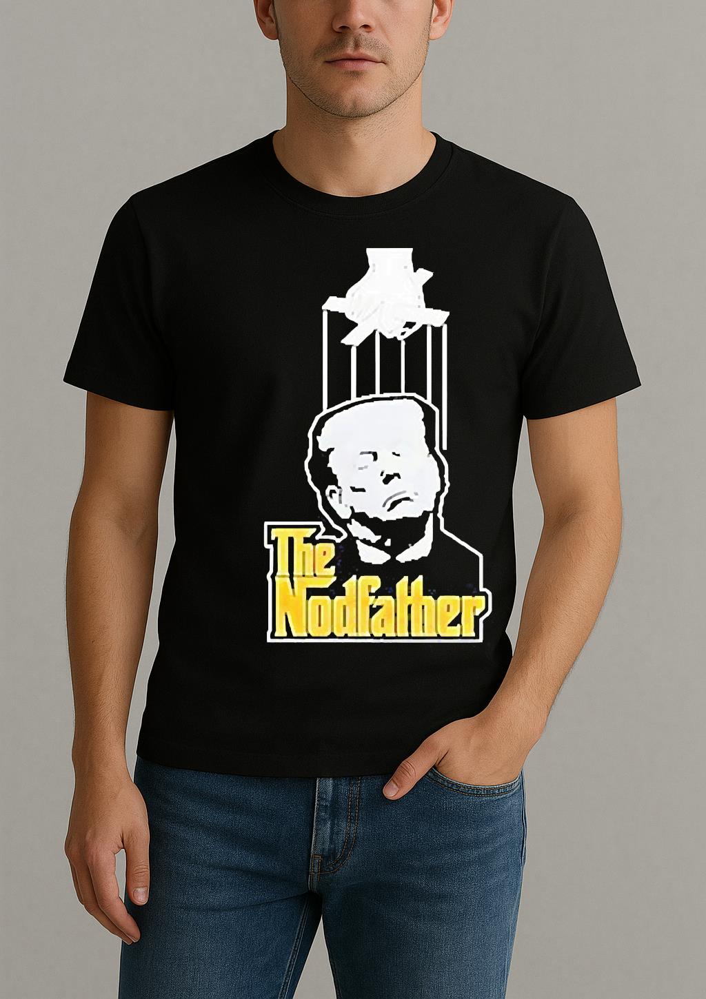 The Nodfather Trump Sleeping Funny Shirt by Bino Shirt – Custom Graphic T-Shirt