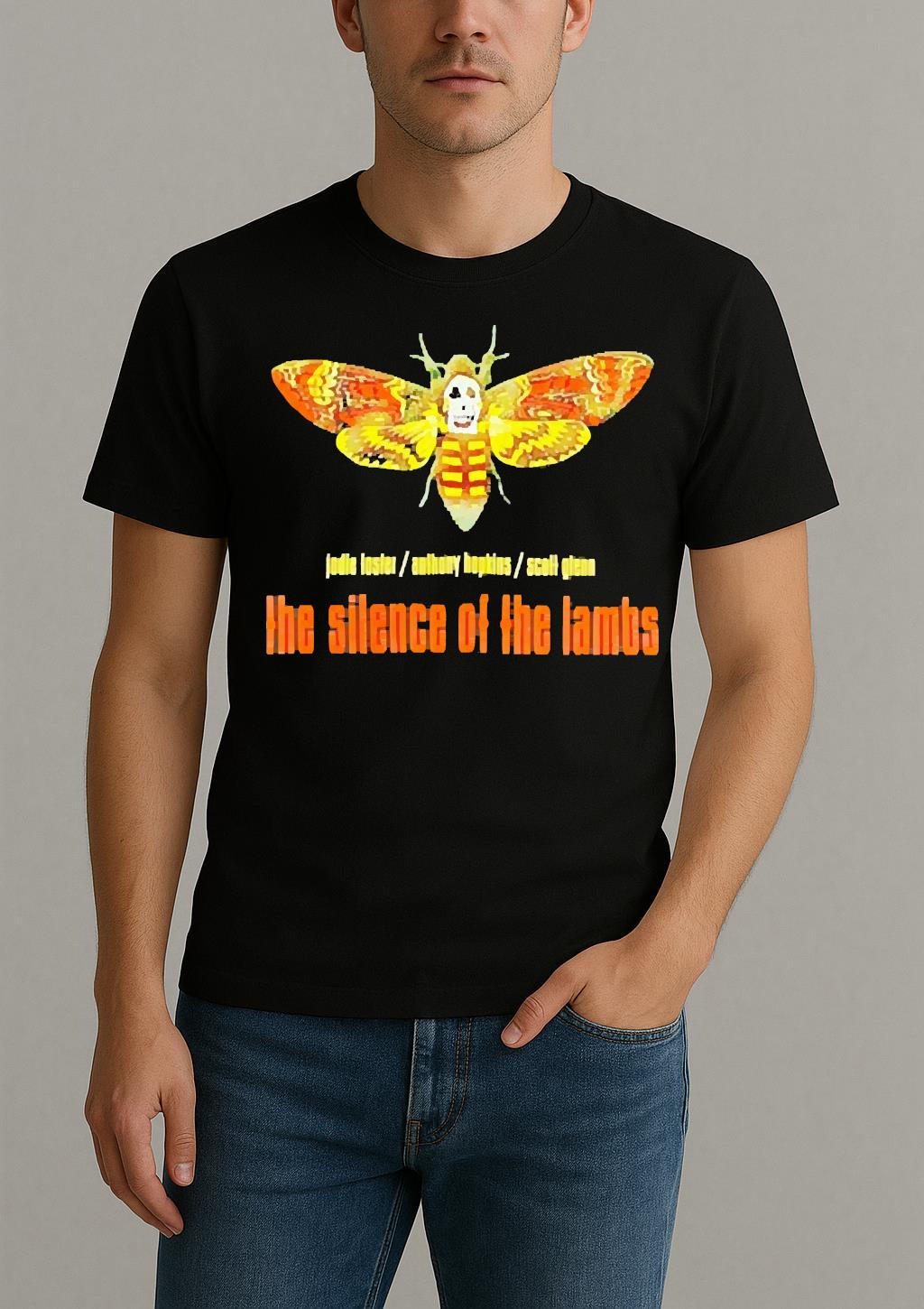 The Silence Of The Lamb Jodie Foster Anthony Hopkins Scott Glenn Premium Shirt by Bino Shirt – Custom Graphic T-Shirt