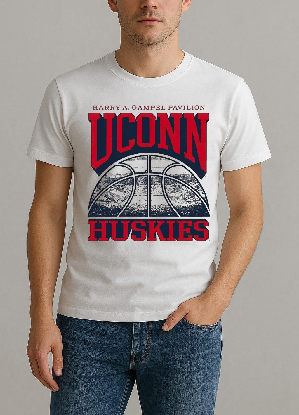 Uconn Huskies Harry A Premium Shirt by Bino Shirt – Custom Graphic T-Shirt
