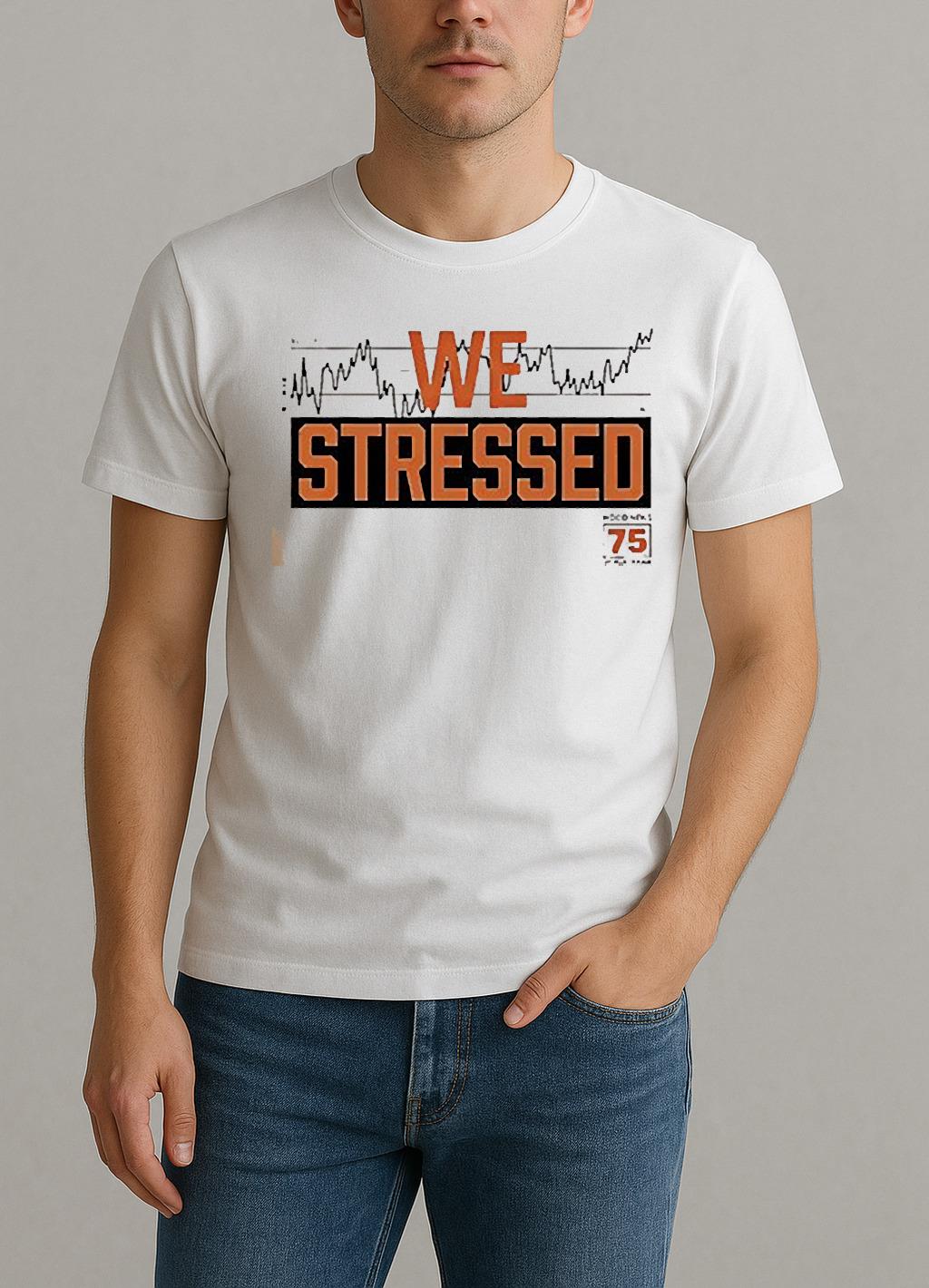 We Stressed Hood News 75 In Cincinnati Circle Shirt by Bino Shirt – Custom Graphic T-Shirt