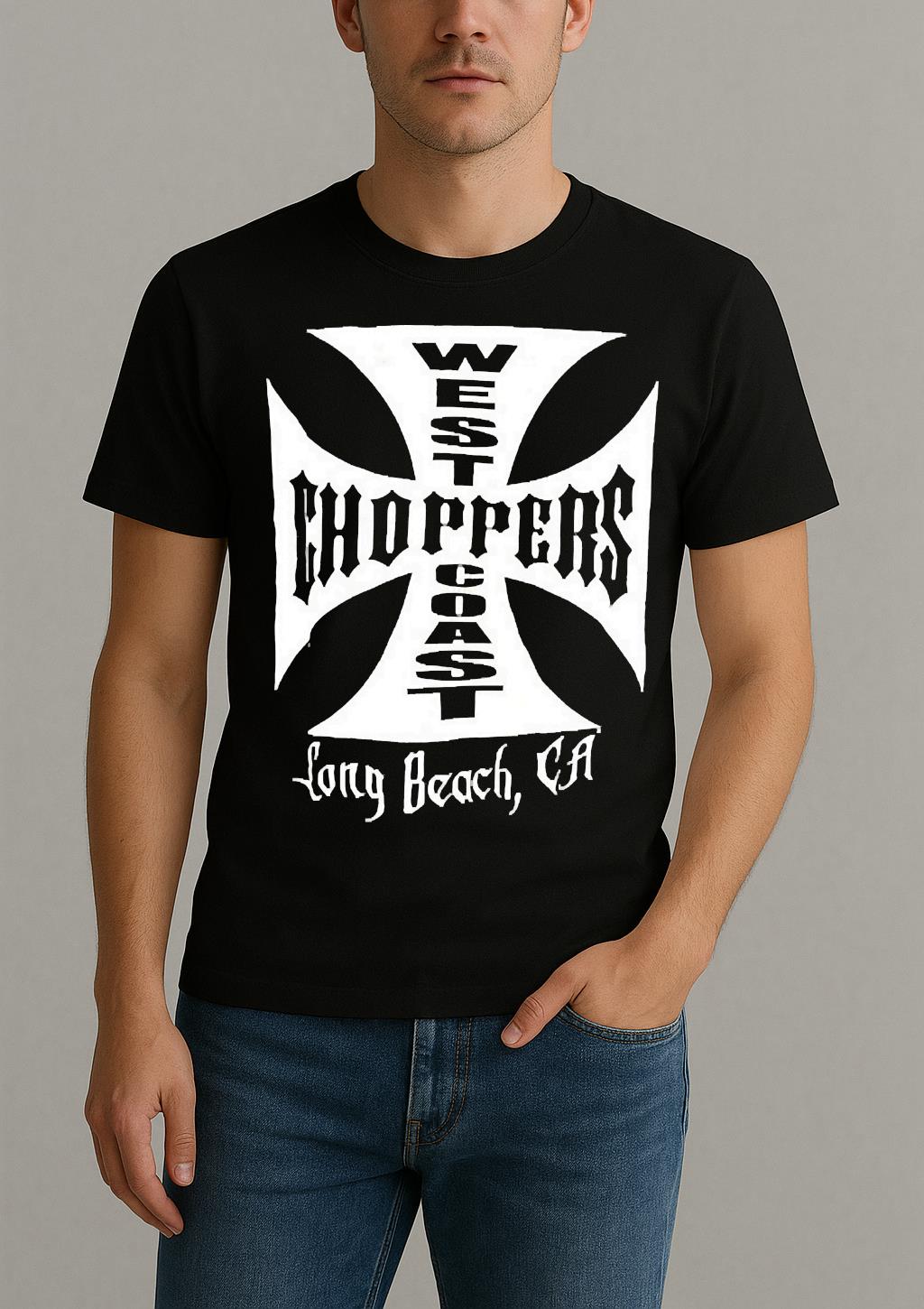 West Coast Choppers Long Beach Ca Premium Shirt by Bino Shirt – Custom Graphic T-Shirt