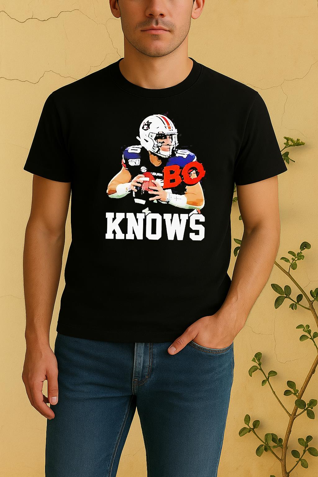 Bo Nix Denver Broncos Bo Knows Parody Shirt by Bino Shirt – Custom Graphic T-Shirt