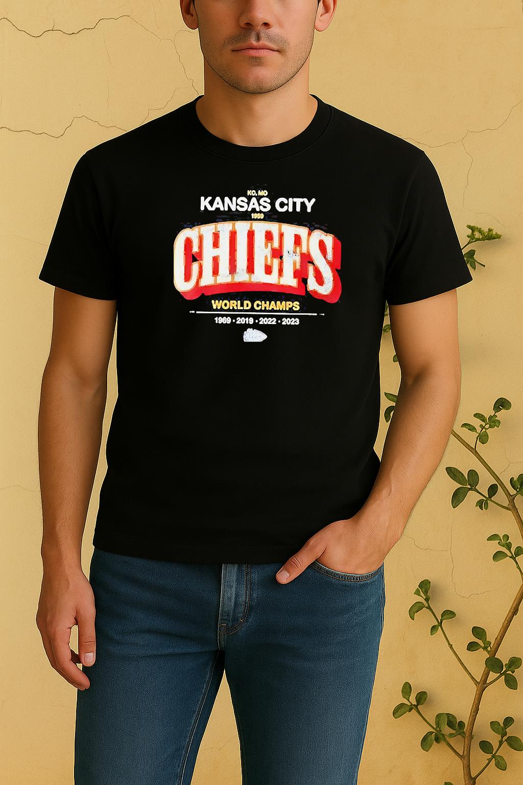 Brittany Mahomes X Chiefs World Champs Game Day Shirt by Bino Shirt – Custom Graphic T-Shirt