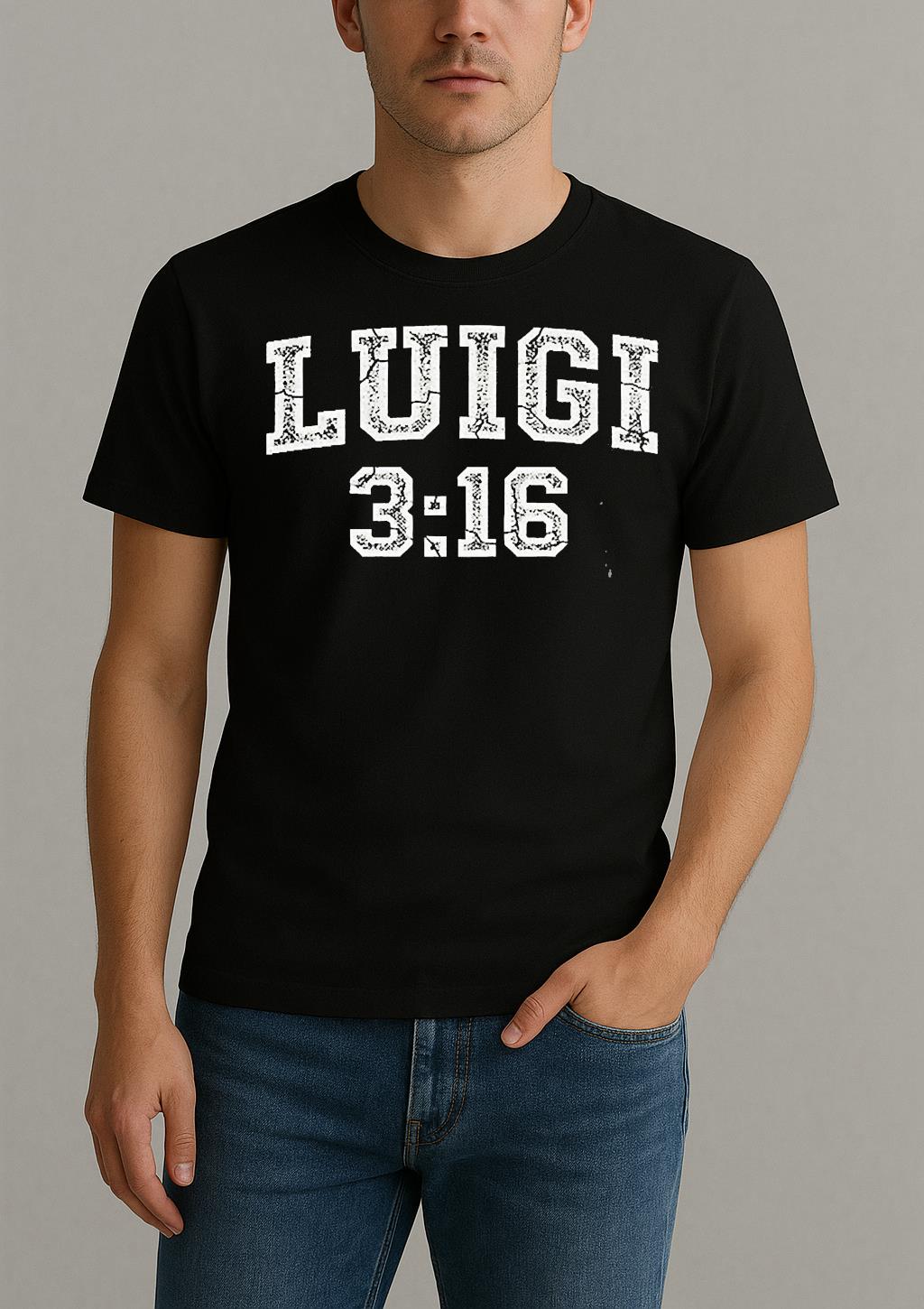 Free Luigi Mangione Luige 3 16 Shirt by Bino Shirt – Custom Graphic T-Shirt
