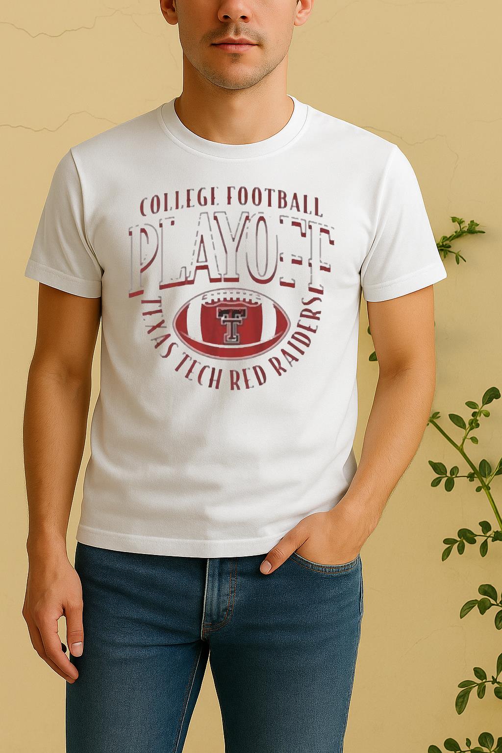 Official Texas Tech Red Raiders 2025 Cfb Playoff Curve Shirt by Bino Shirt – Custom Graphic T-Shirt