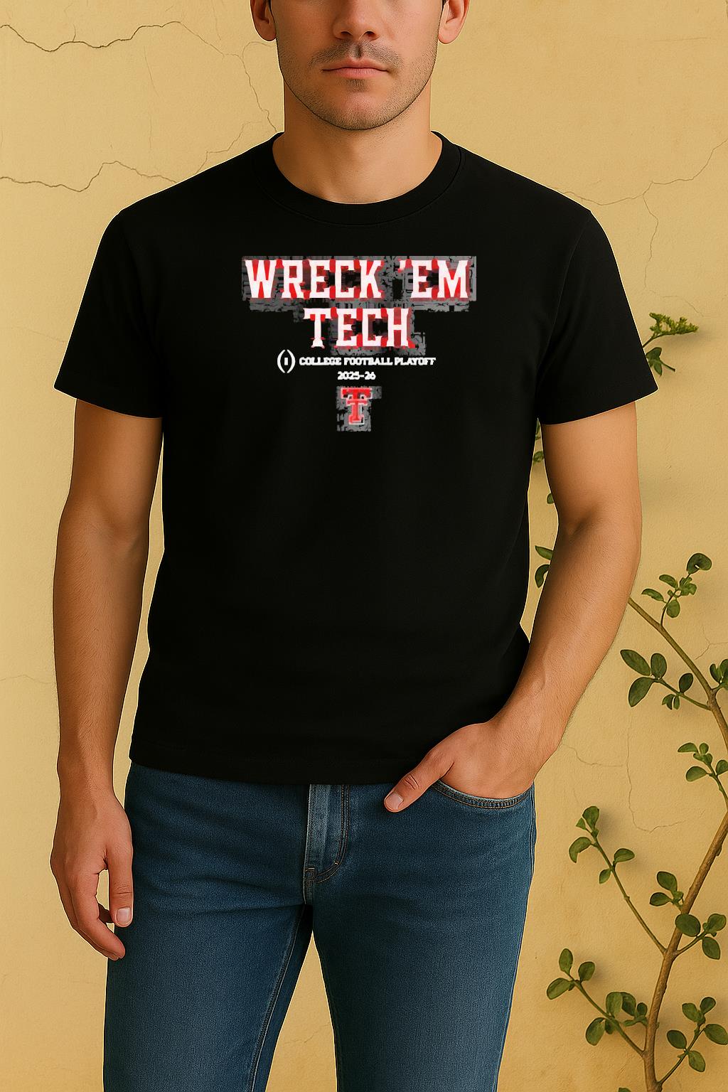 Official Texas Tech Red Raiders 2025 Cfb Playoff Shirt by Bino Shirt – Custom Graphic T-Shirt