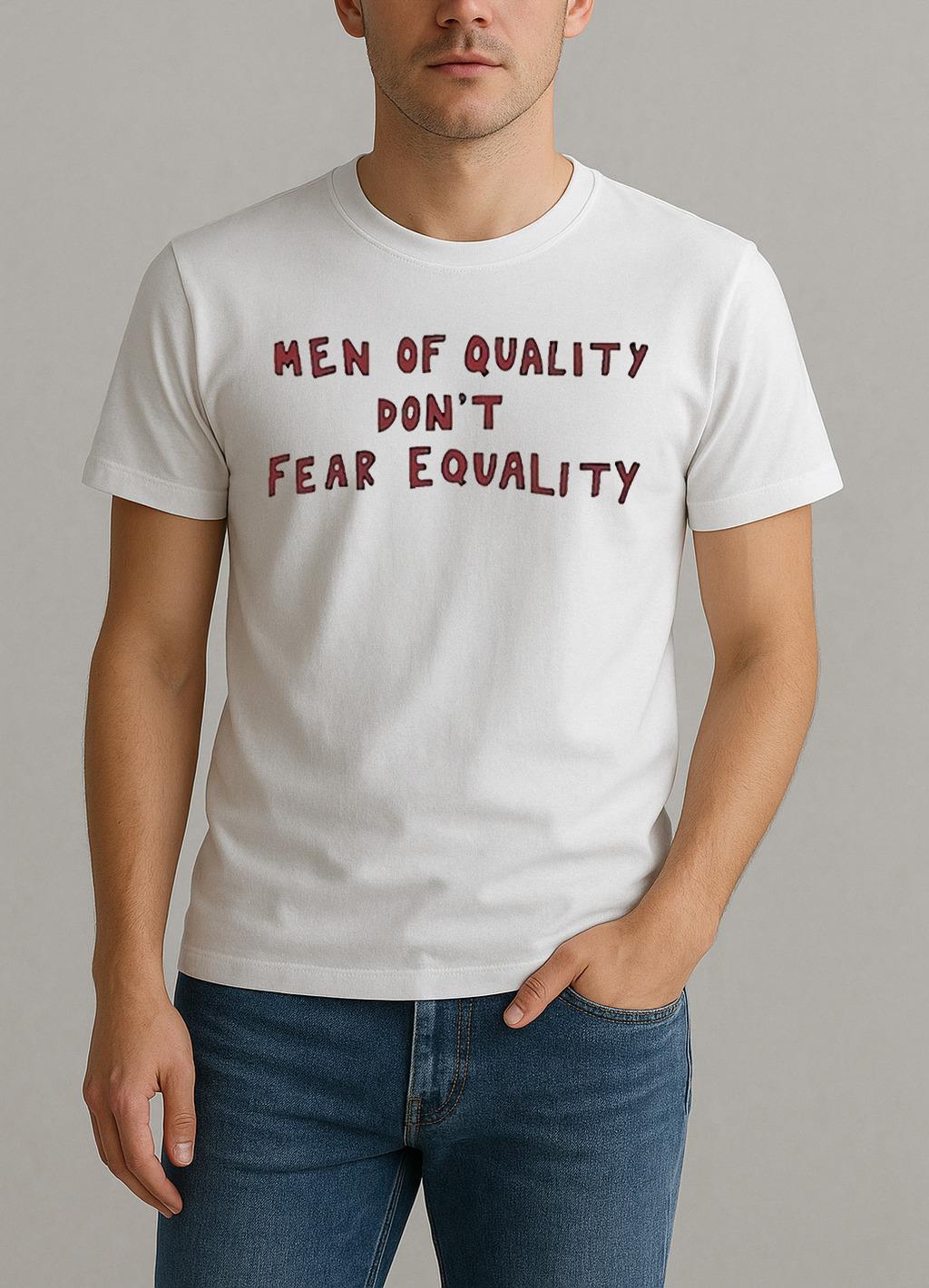 Quinn Meinerz Denver Broncos Men Of Quality Dont Fear Equality Shirt by Bino Shirt – Custom Graphic T-Shirt