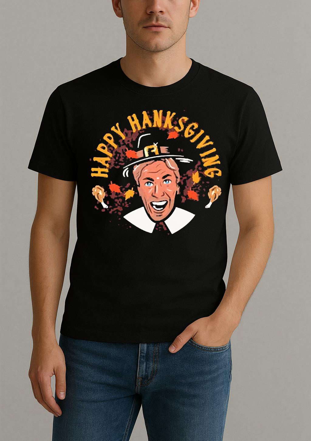 Rangers Henrik Lundqvist Happy Thanksgiving Premium Shirt by Bino Shirt – Custom Graphic T-Shirt