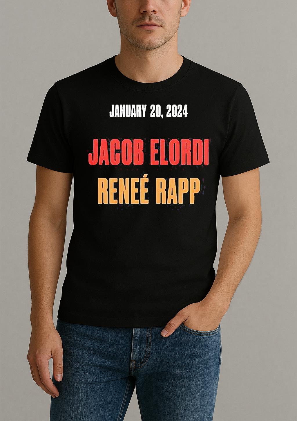 Shedeur Sanders Legendary Jacob Elordi Renee Rapp Shirt by Bino Shirt – Custom Graphic T-Shirt