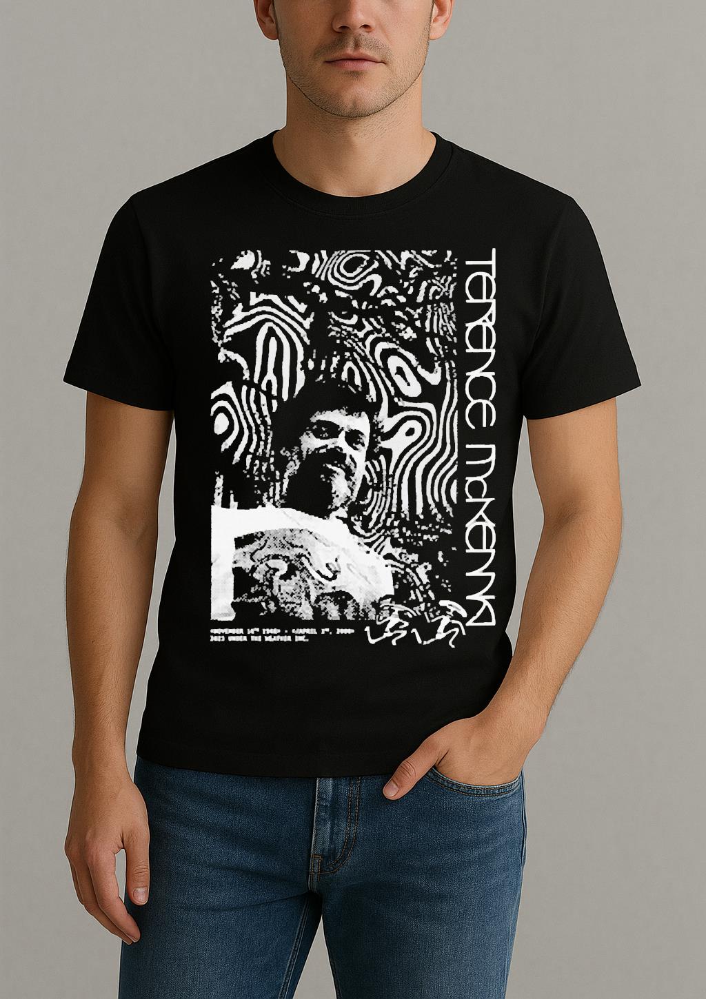 Terence Mckenna Under The Weather Shirt by Bino Shirt – Custom Graphic T-Shirt