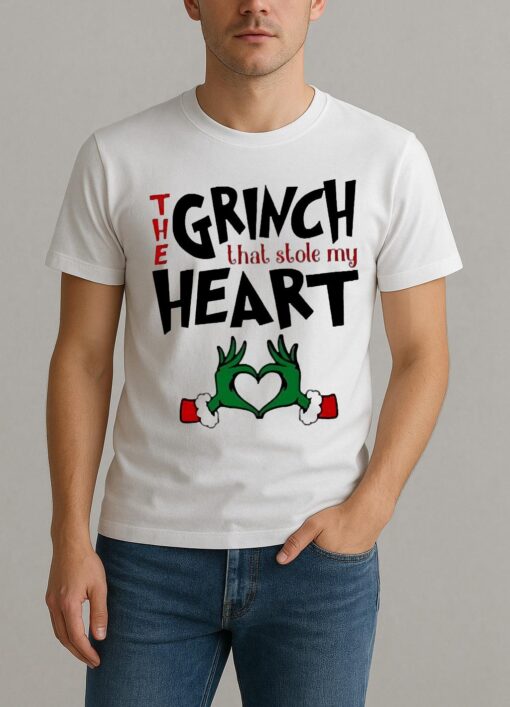 The Grinch That Stole My Heart Couple Matching Shirt