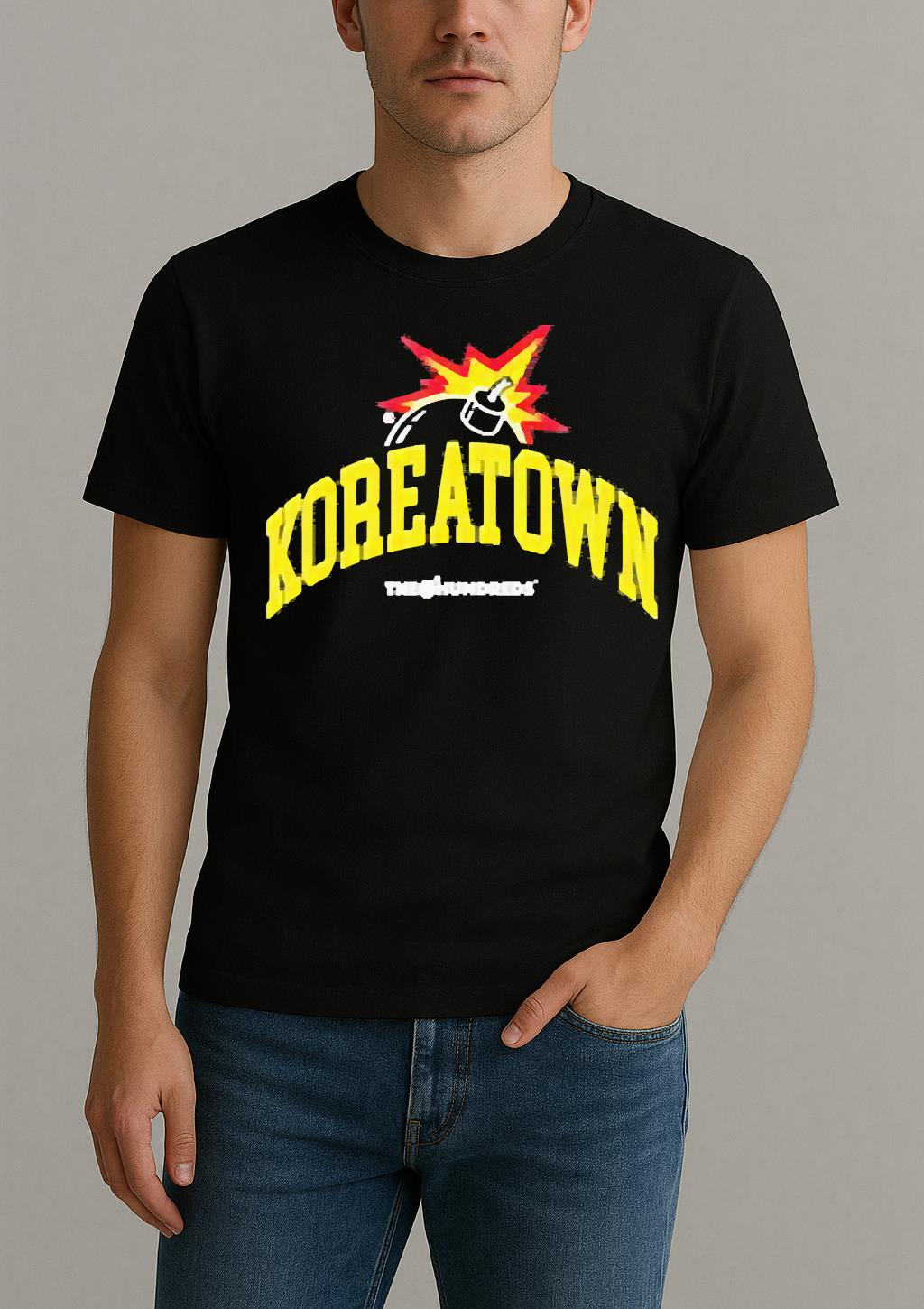 The Hundreds Koreatown Shirt by Bino Shirt – Custom Graphic T-Shirt