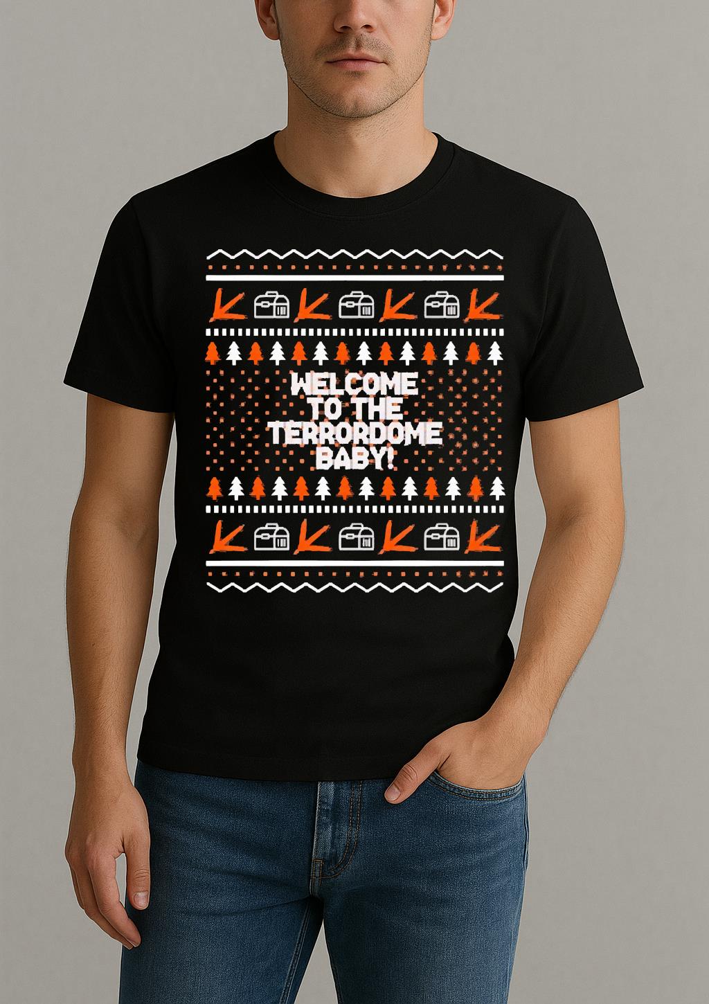 Virginia Tech Hokies Welcome To The Terrordome Baby Ugly Christmas Shirt by Bino Shirt – Custom Graphic T-Shirt