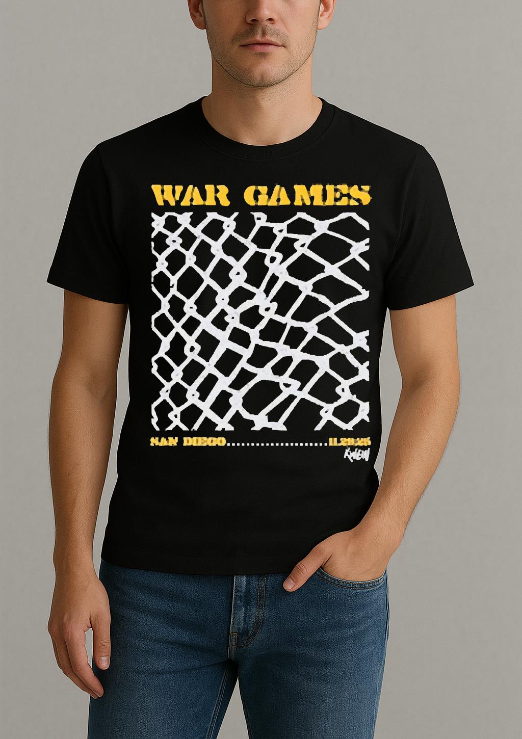 Wwe X Kate Wein Survivor Series War Games 2025 Boxy Shirt by Bino Shirt – Custom Graphic T-Shirt